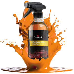 CERAMIKKER Liquid Glass - płynne szkło na auto powłoka hydrofobowa